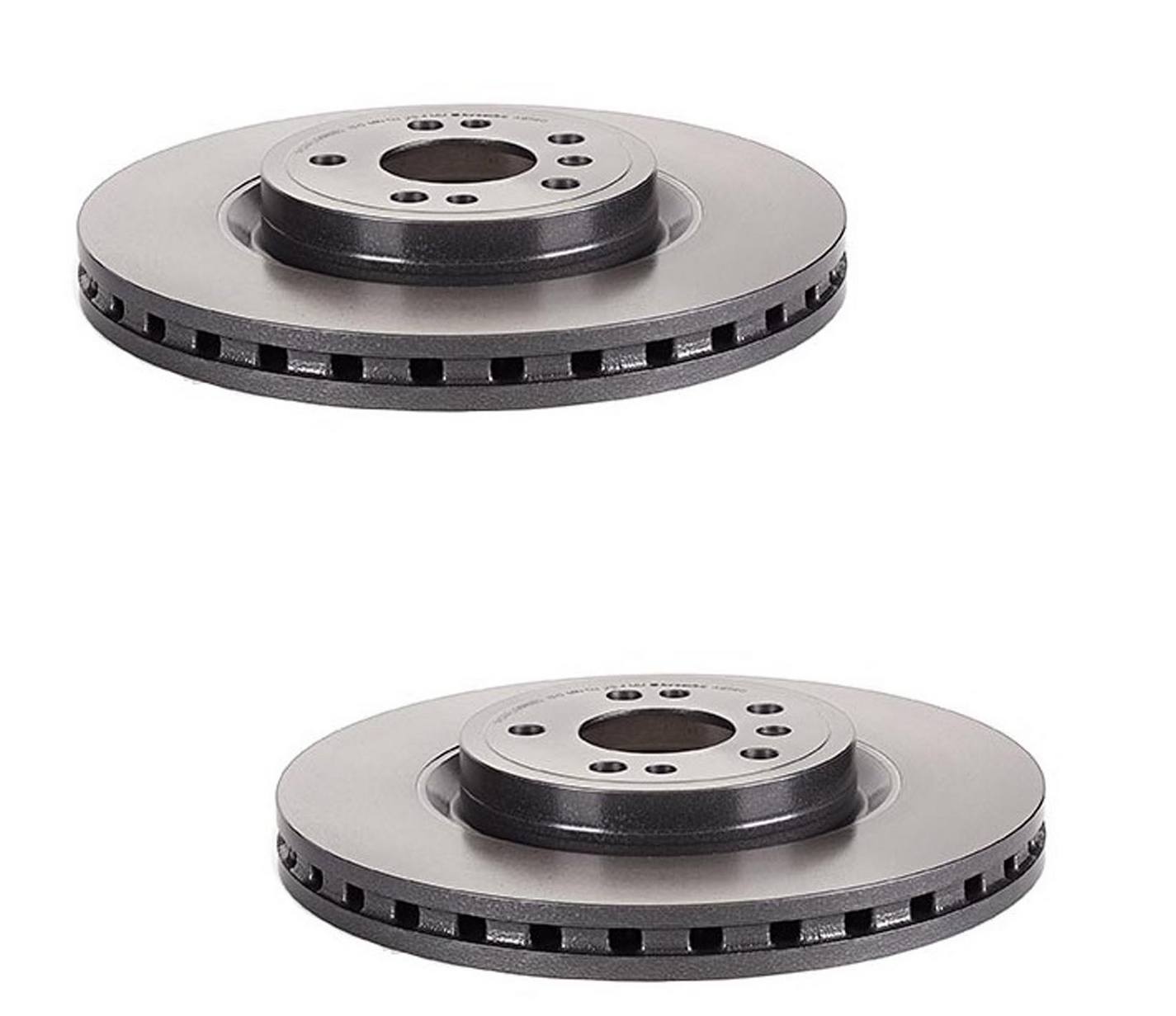 Mercedes Brakes Kit - Brembo Pads and Rotors Front (330mm) (Low-Met) 1664211300 - Brembo 3342284KIT
